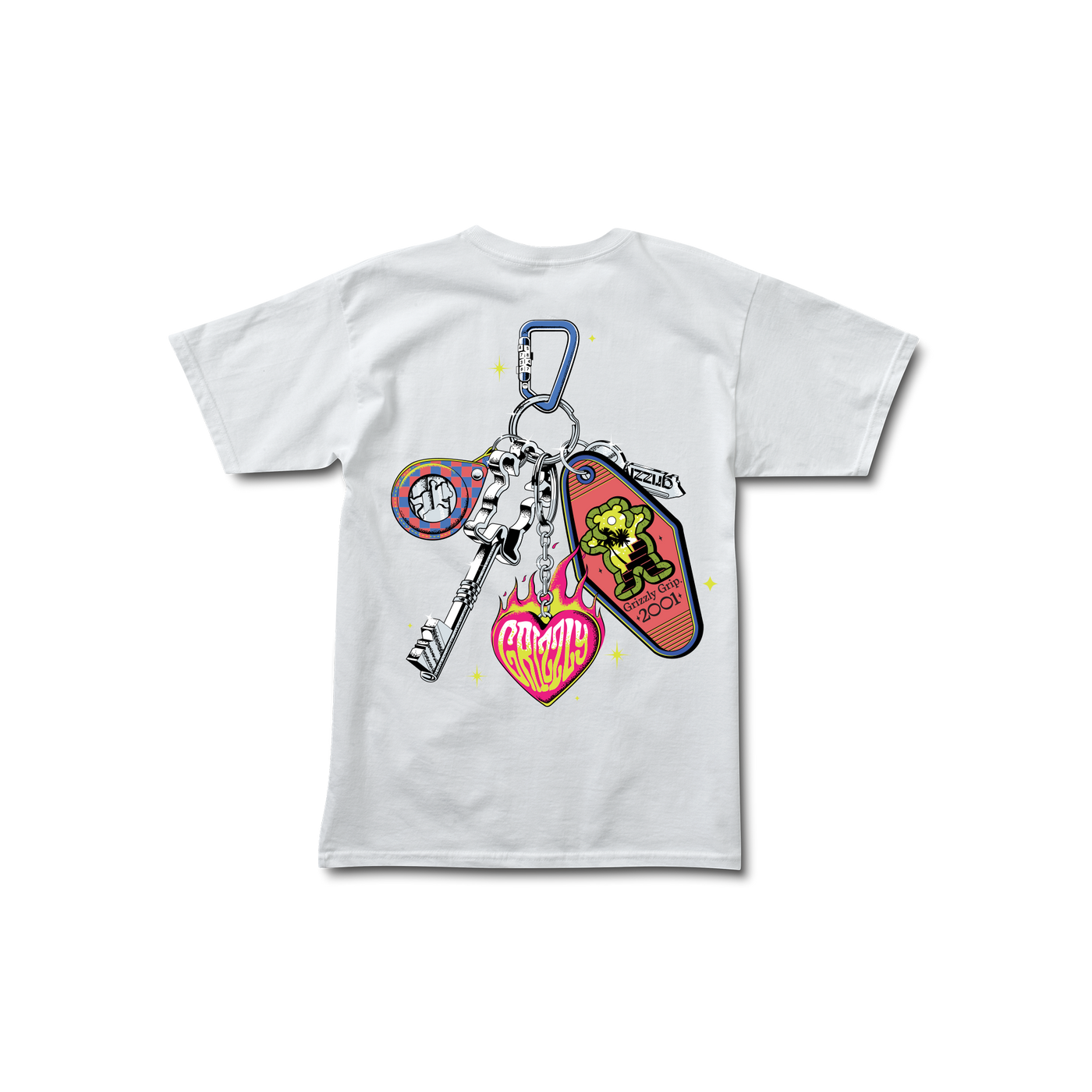 Keys Open Doors SS Tee White