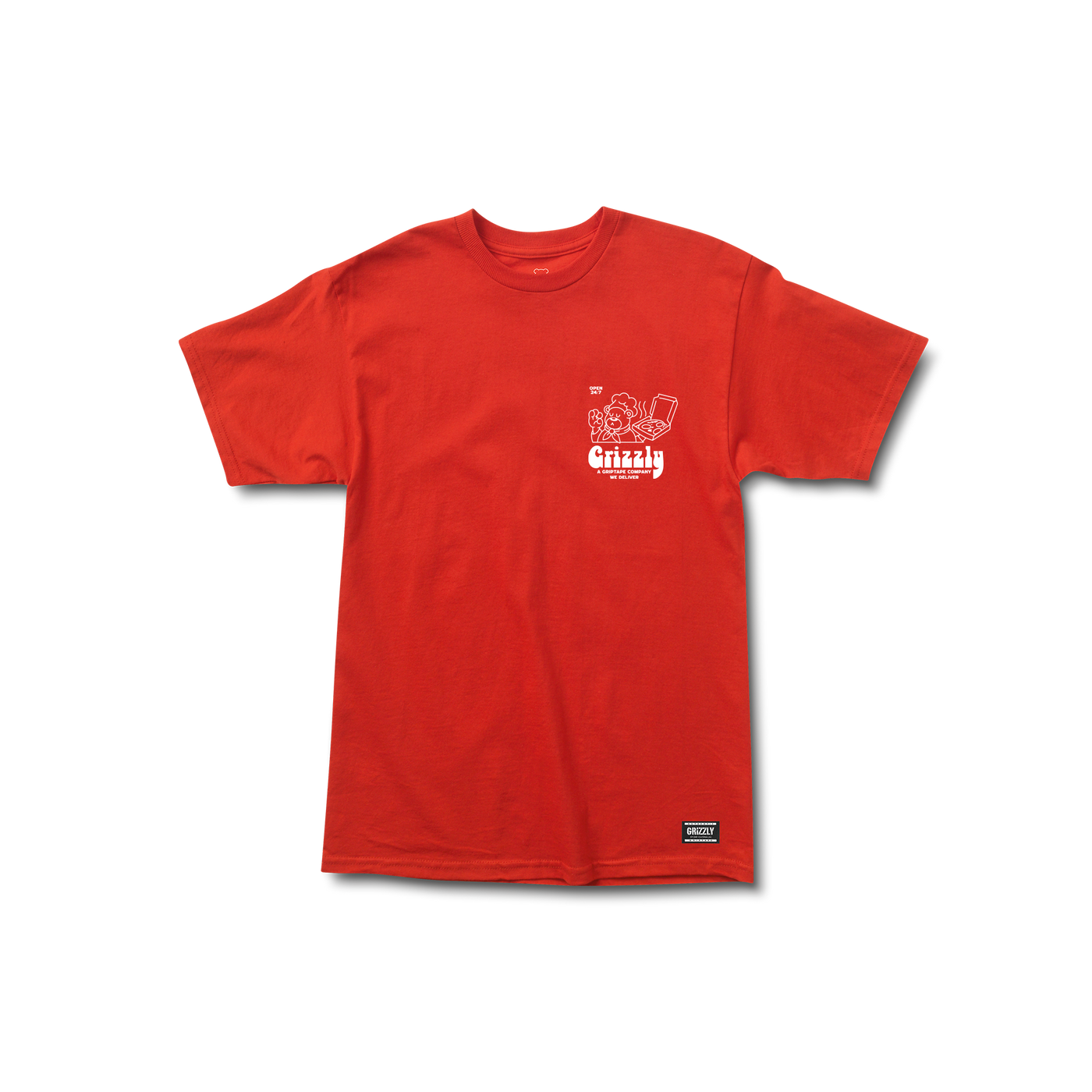 By The Slice Tee Red