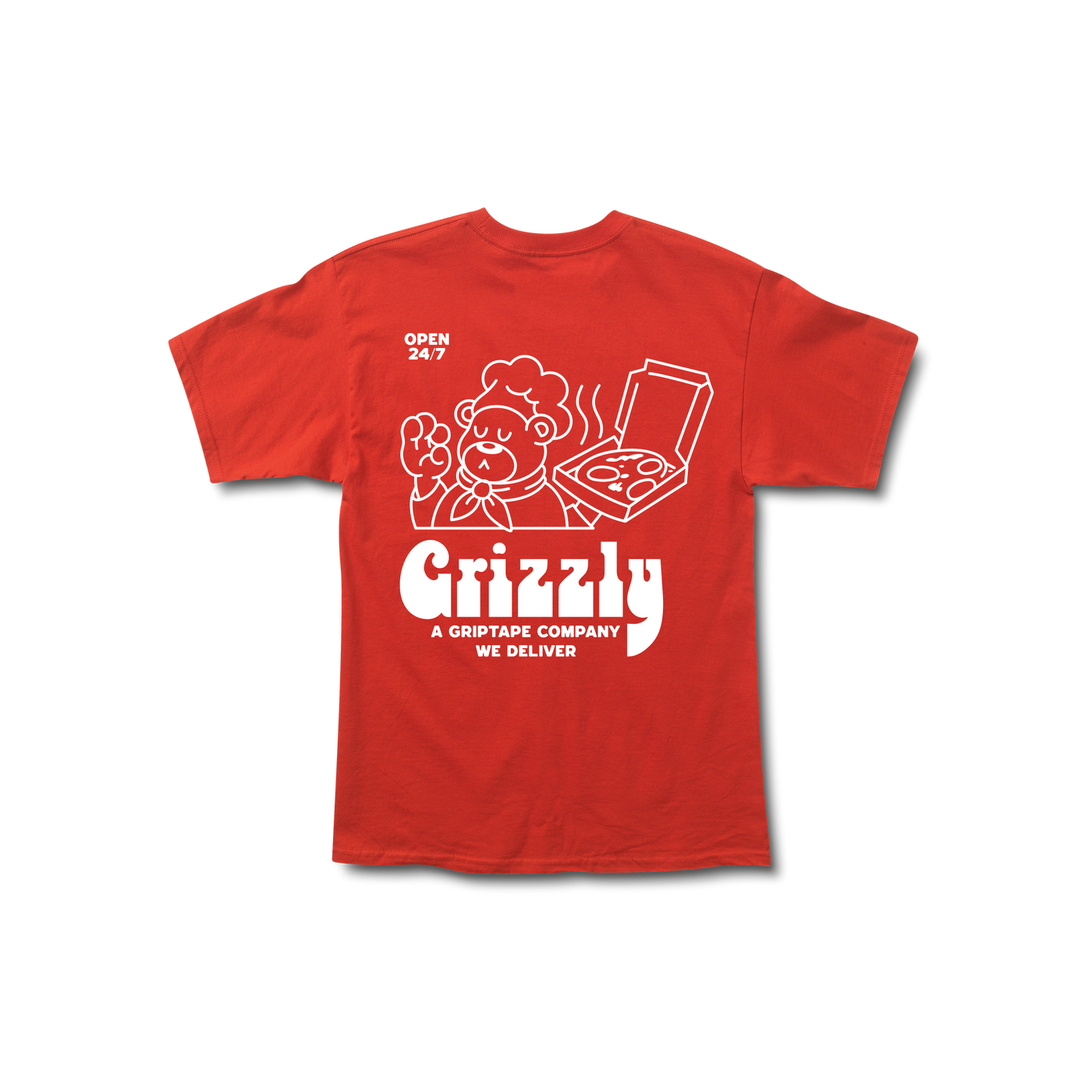 By The Slice Tee Red