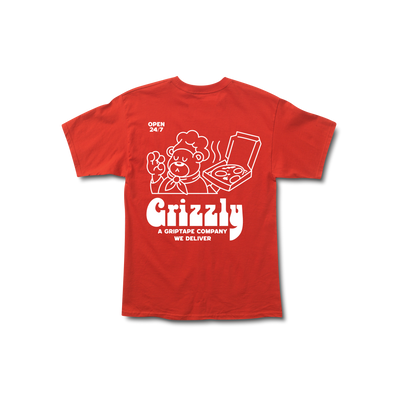 By The Slice Tee Red