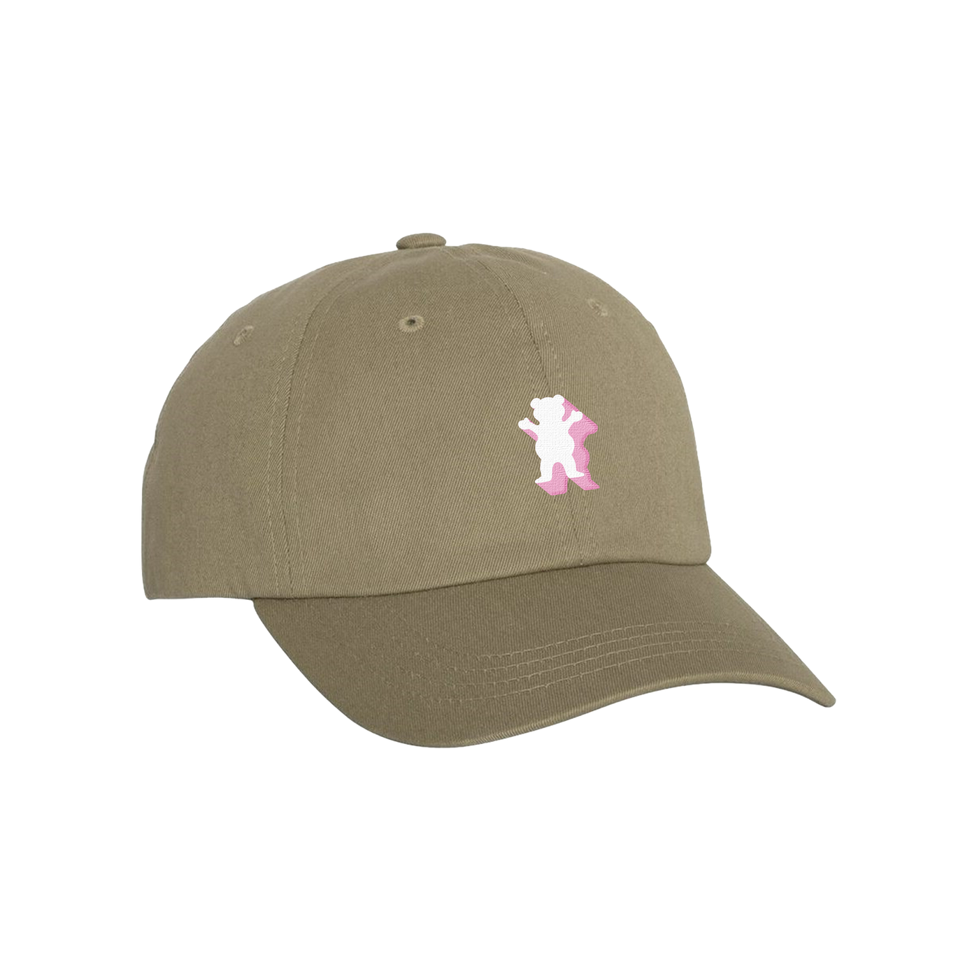 Alphabet Soup Dad Hat Khaki